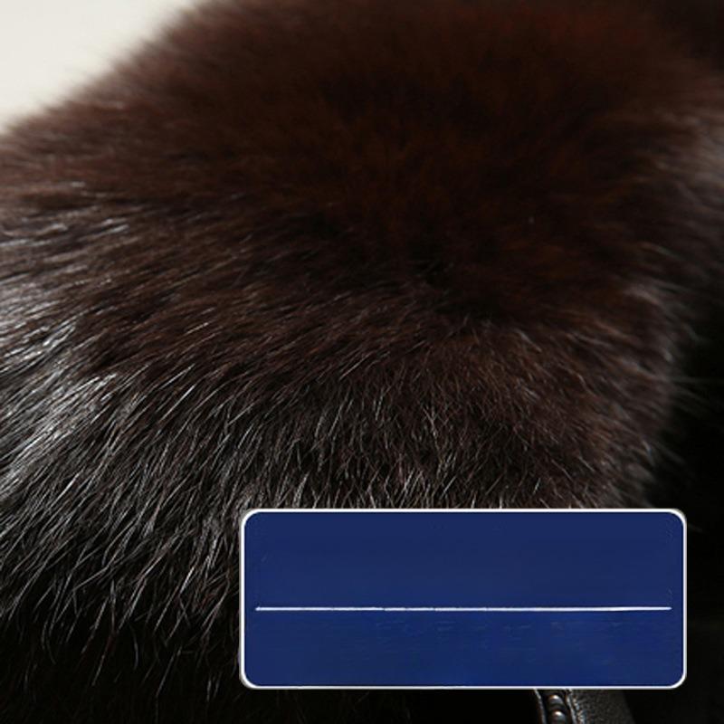 Tátova kožená bunda plus sametová bunda pro muže středního věku kožená bunda zimní zateplená volná střední kožená bunda pro muže