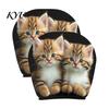 Washable Headrest Protector 2Pcs Cute Cat Car Covers, Breathable Auto Seat Funny Expressions Accessories Protectors, Stretchy Universal Interior