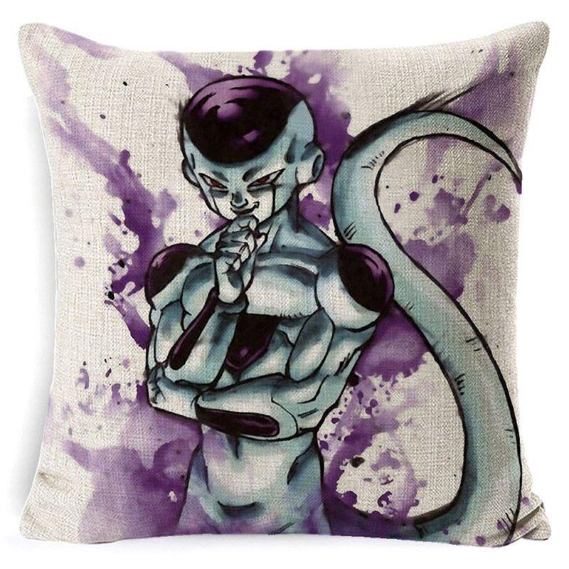 Premium Cotton Linen Dragon Ball Pillow Case Cartoon Square Cushion Cover For Cozy Homes