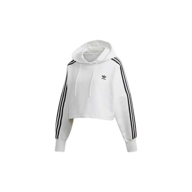 Adidas Originals Striped Pullover Sweatshirt Women tops White ED7555 38