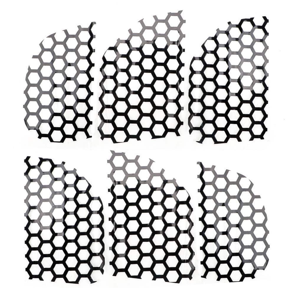 Decals Film DIY Honeycomb Car Stickers Car Sticker Taillight Decorative Car Exterior Accessories