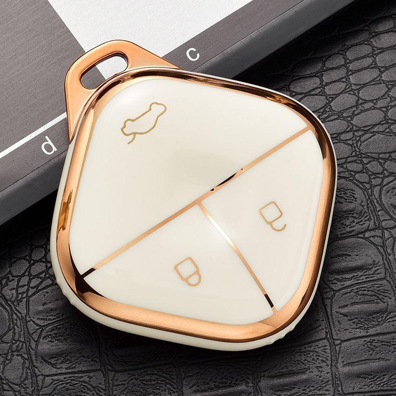 Car For Wuling Baojun Cloud KiWi EV Xiangjing Yueye Plus 2025 2026 Key Holder Keychain Silicone Case Key Cover Free shipping