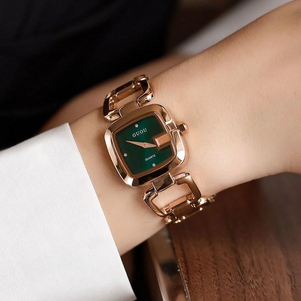 Cogot Women's Watch Square Simple W-73,Korean popular watches