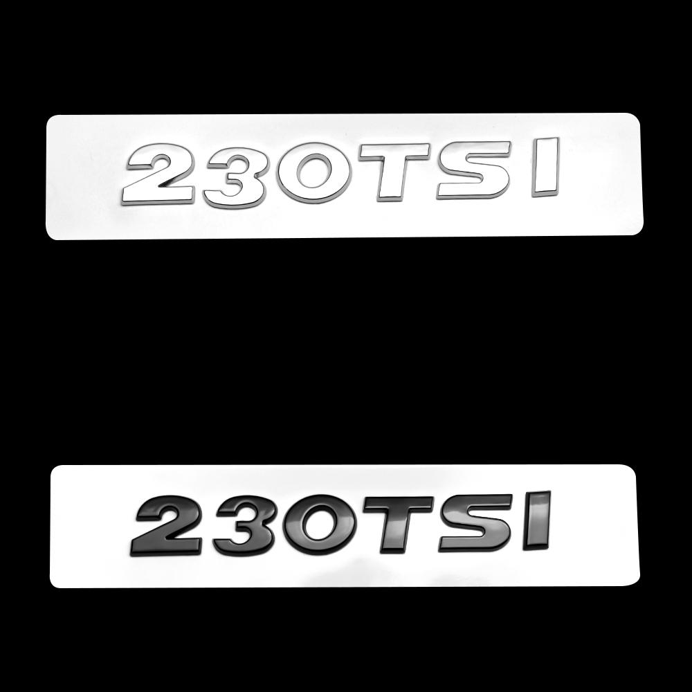 SVLHP1 For Volkswagen VW GTI Golf8 Polo Passat CC Tiguan R32 RLine Bora CC Caddy Touareg 3D ABS Car Trunk Logo Sticker Auto Accessories