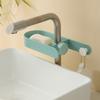 Nail-free Multifunction Faucet Rack Shelf Rag Sponge Brush Drain Sink Storage Shelf Home Kitchen Household Organizer Accessorie