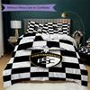 Portimonense SC Pattern Bedding Uilt Set Uilt Cover Pillowcase Home Decoration Birthday Gift (1 * Duvet Cover + 2 * Pillowcase Without Core)