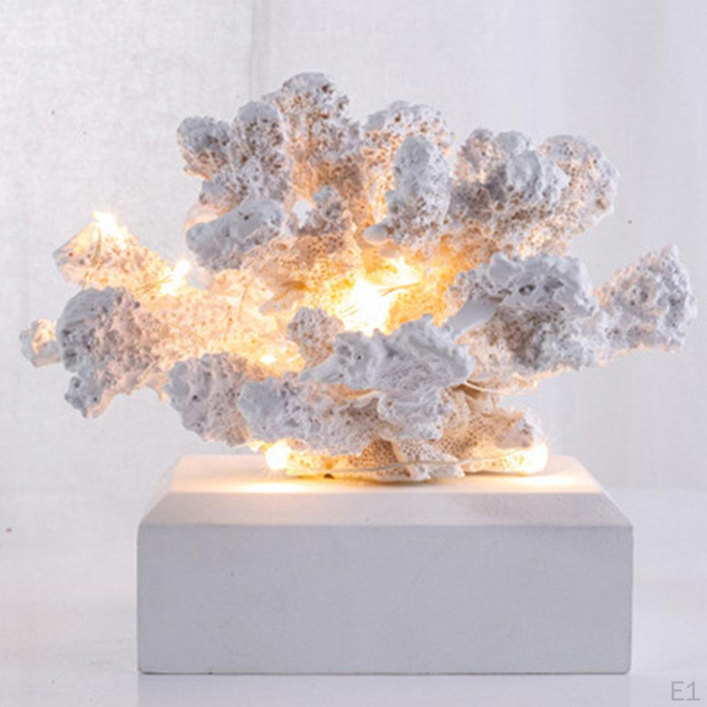 Figurines LED Sculpture Statue Artwork Creative Luminous Crafts AAA Batteries(Not Included) Ornament