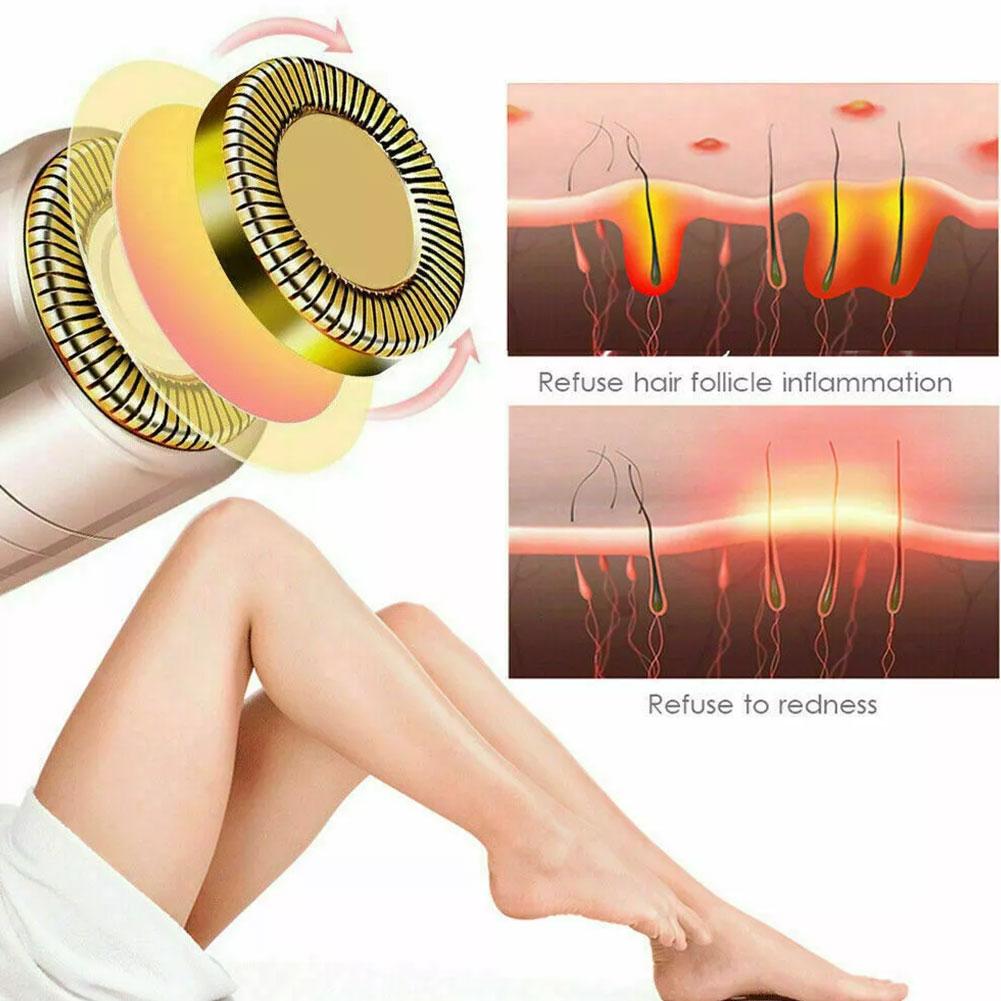 Electric Hair Remover Mini Shaver Painless Electric Razor Rechargeable Hair Removal Epilator Painless Facial Hair Epilator
