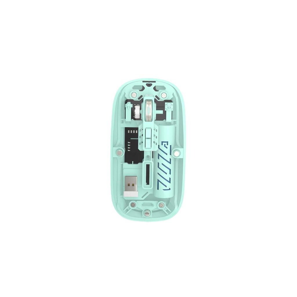 High Definition Transparent Magnetic Shell Silent Dual-mode Mouse 2.4G Wireless 500mAh Ultra Long Battery Life