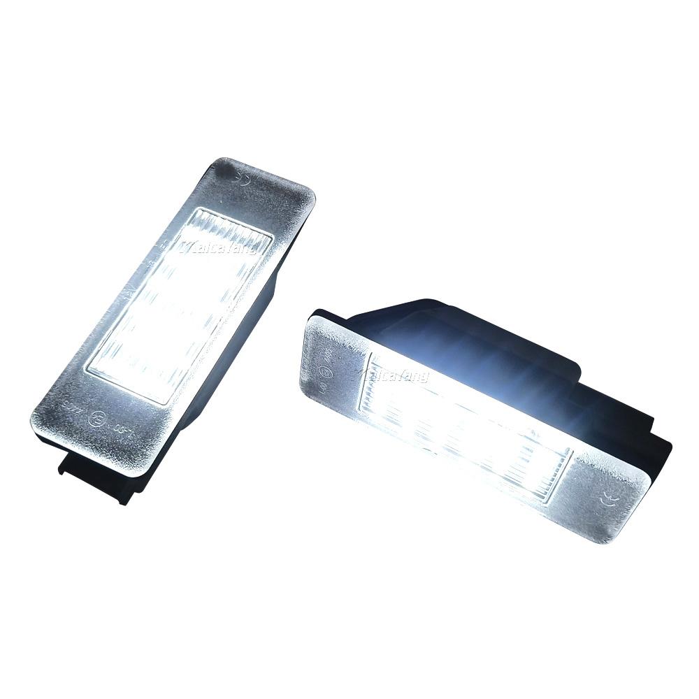 2PCS License Plate Light 6340G9 6340F0 6340 G3 For Peugeot 308 3008 308CC 106 1007 207CC 307 3008 406 407 607 806 807 508 License Plate Lights 2