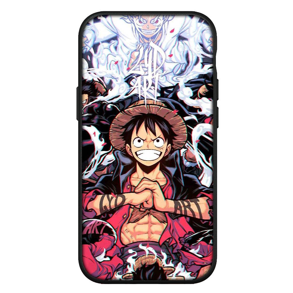 

для iPhone 16 15 X XR Samsung Galaxy S24 S23 Plus Xiaomi Redmi Note 13 12 11 Pro Max 9 14 OPPO Huawei Cover Shanks Red Hair One Luffy Piece Phone Case for iPhone XR