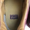ONITSUKA TIGER Monte Pokhara skórzane sneakersy 24 mężczyźni czerwony różowy Włochy(UŻYWANY)