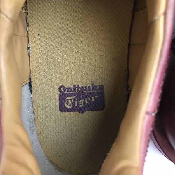 Onitsuka Tiger Monte Pokhara leather sneakers 24 men red pink Italy(USED)