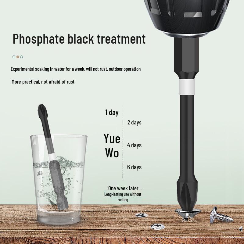 High Hardness Magnetic Screwdriver Bit Set for Electric Drills