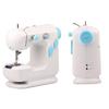 Mini AC100-240V LED Electric Sewing Machine Dual Speed Switch Automatic Thread Wind Sewing Tools