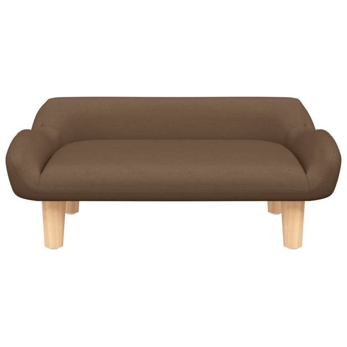 VidaXL Canapé pour enfants marron 70x40x24 cm tissu, mini canapé, mini canapé-chaise, mini canapé pour enfants, canapé de 3196346