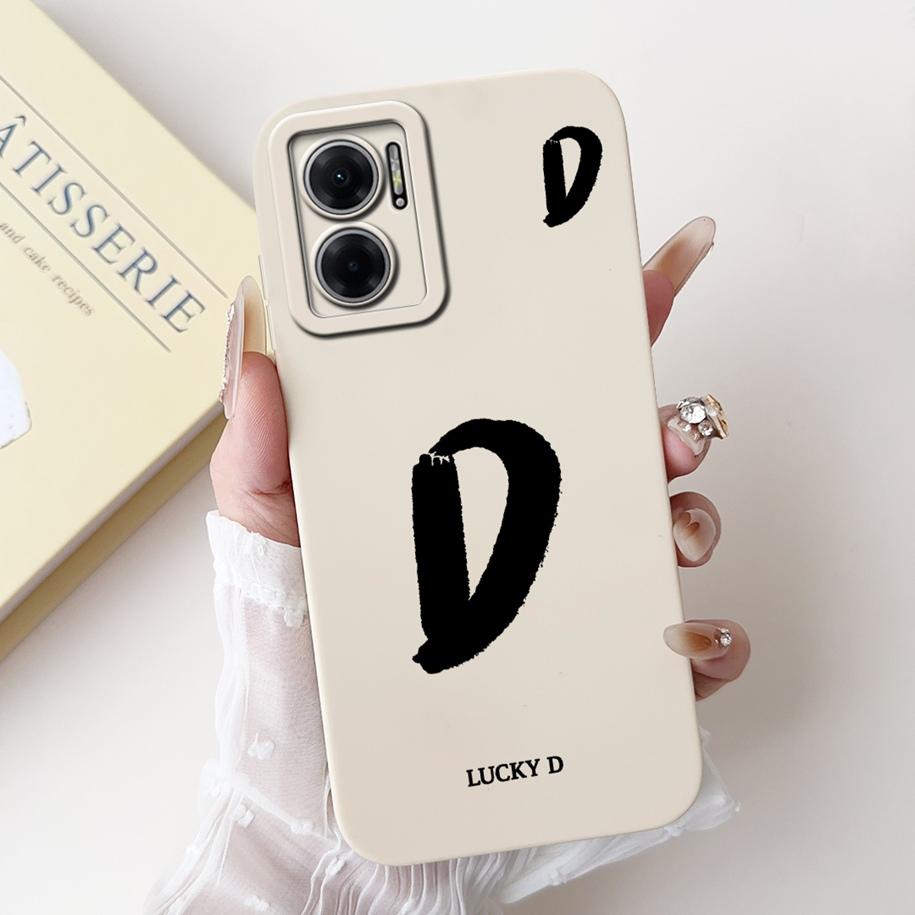 For Xiaomi Redmi 10 5G Case Cute Lucky Letters Silicone Phone Cases For Redmi Note 11E Redmi10 5G Funda 10 Prime Plus Soft Cover