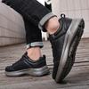 Fashion Business Shoes for Men Dress Leather Casual Shoes Hiking Outdoor Breathable Non-slip Sneakers Zapatos Hombre Casual Mannen
