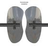 Suzuki DL250 Motorcycle Accessories: Butterfly Bumper, Knee Pads, Windshield, Mudguards