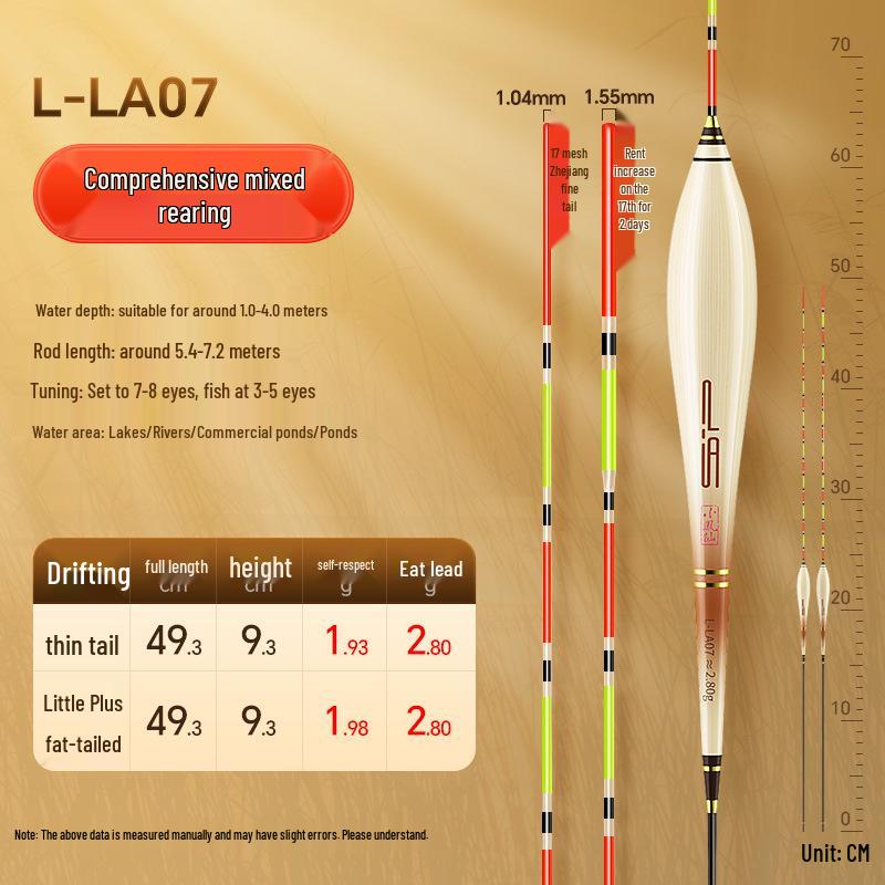 

Маленький Феникс Высокочувствительный Кристальный Рыболовный Поплавок с Подсветкой для Дикого Карася Thick Tail