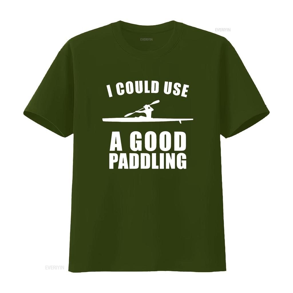 I Could Use A Good Paddling Funny Kayak T Shirt vintage Washed fashion Stretched Unisex homme Stylish Casual designer clothes