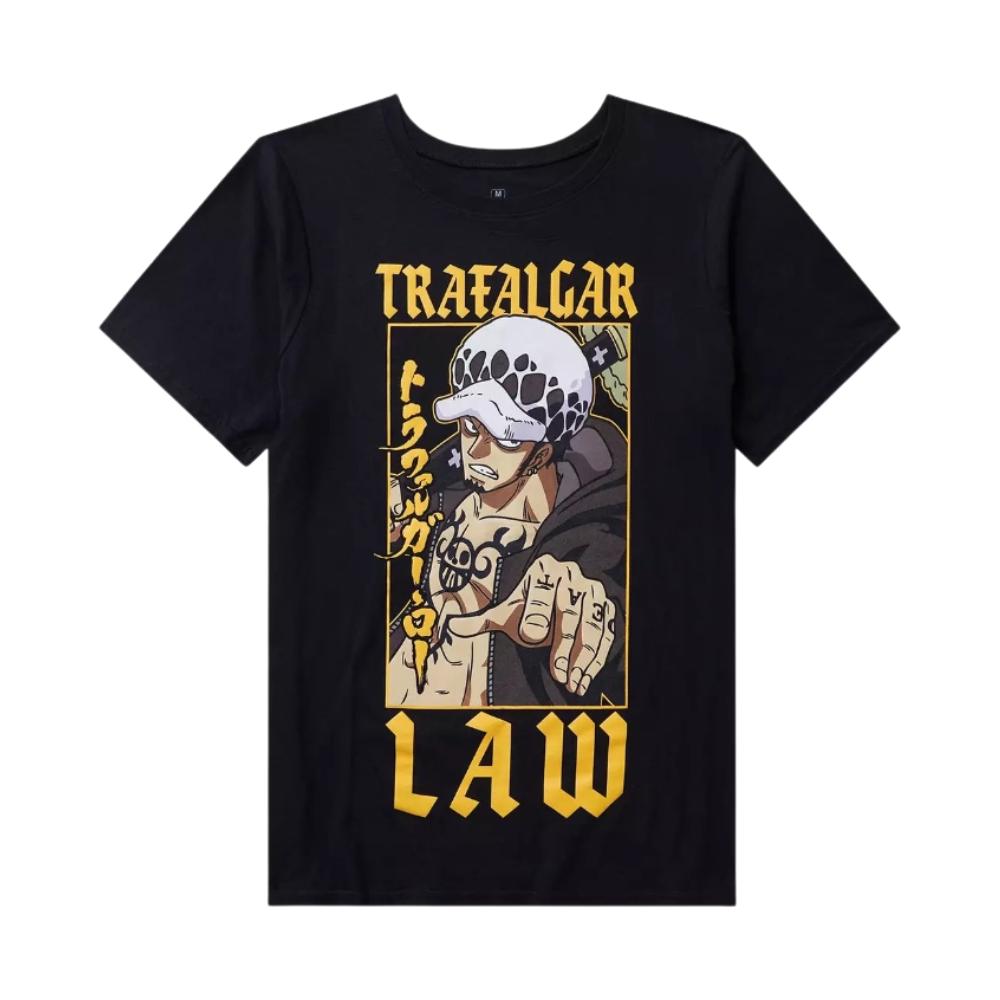 One Piece Anime Character Graphic Cotton Unisex Shirt Men Short Sleeve Y2k O-Neck T-Shirt Fashion Streetwear