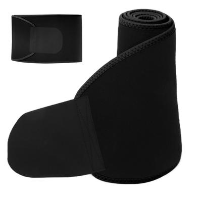 Waist Trainer Belt Adjustable OK Cloth Neoprene Composite Women Slimming Belly Band Shaper for SportsAll Black