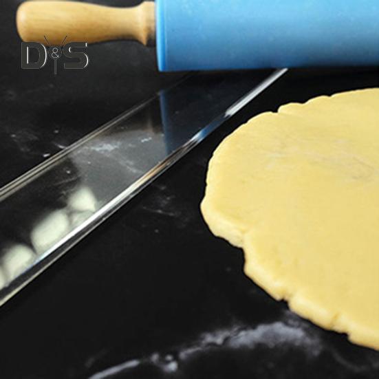 2 szt. Taśma do ciasta odporna na odkształcenia Food Grade Trwała miarka do pomiaru grubości ciasta