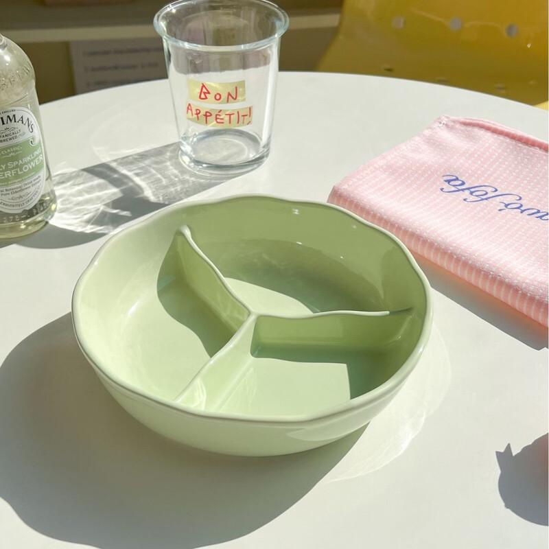 De'ou Xingguang Handmade Ceramic Dinner Plate