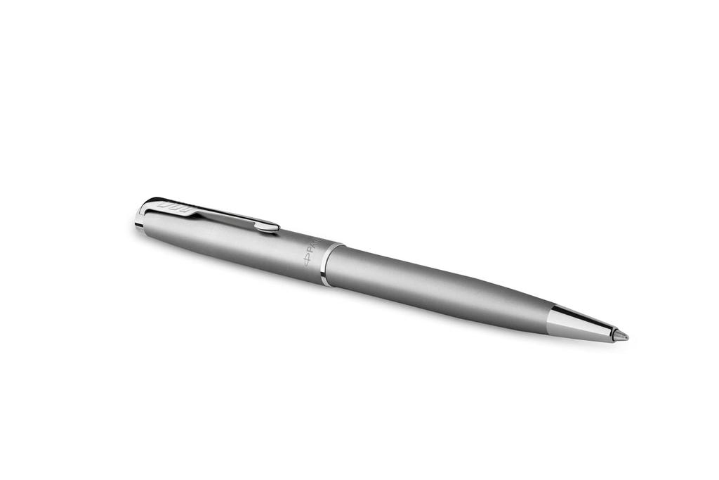 Kuličkové pero PARKER Sonnet Essential Sandblast CT Medium Point v dárkové krabičce, originální dovážený produkt, olejová báze 2146880Z
