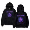 Dziewczyna z telewizji niedozwolona bluza z kapturem z nadrukiem French Exit Album bluza unisex ponadgabarytowa odzież uliczna unisex casualowe bluzy z kapturem bluzy z kapturem