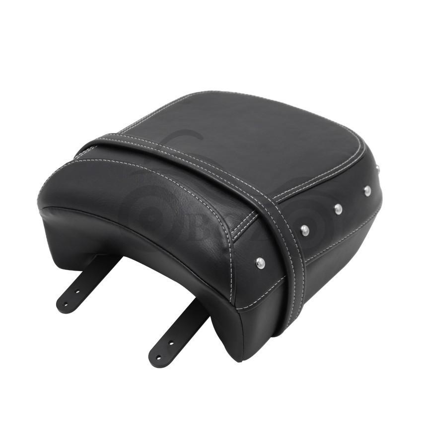 Indian Black Horse Chief Rivet Rear Passenger Seat Cushion - Road Master чёрный