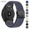 Rychloupínací řemínek 26 22 20 mm Pro Garmin Fenix 8 7 Pro 7S 6 5X 5Plus Tactix 8 7 Padákový nylonový náramek correa Fenix 8 pásek 43mm