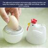 Kosesater Boiled Egg Maker, Microwave Egg Poacher, Boiled Eggs, Microwave Egg Cooker, Cute and Stylish Kitchen Tool for Quick and Easy Cooking