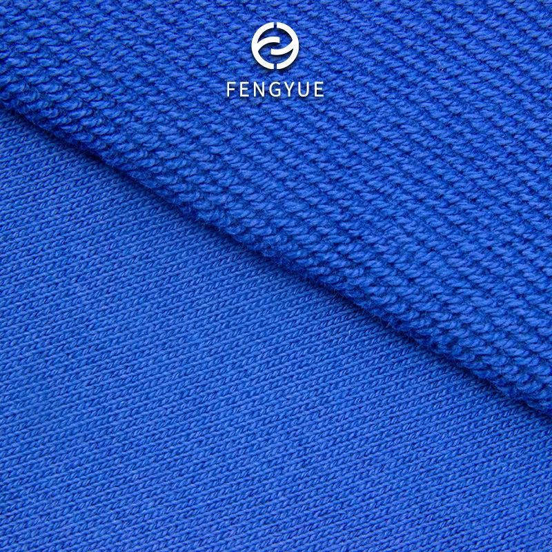 32s Fine Cotton Sweatshirt Fabric - 320g All-Cotton Double Yarn Modal Set: Knitted Sweatshirt and Sweatpants