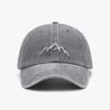 Baseball Cap for Men Women Soft Washed Cotton Mountain Range Embroidery Dad Hats Fashion Outdoor Sports Golf Caps Dropshipping
