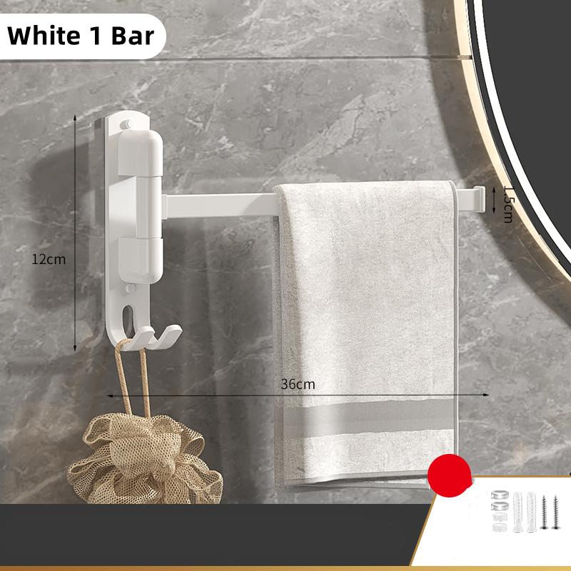 

Вешалка для полотенец для ванной без сверла, вращающаяся, черная, угловая, настенная, для душа, полка для кухни из нержавеющей стали