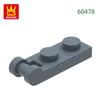 Non-Toxic 208Pcs/Lot 60478 1 X 2 With Bar Handle On End Block Moc Color Accessories Compatible With Curved Brick Diy Toys For Kid