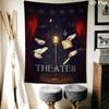 Rusty Lake Card Wall Hanging Printed Fabric Blanket Decorative Tapestries for Bedroom Living Room Home Decor