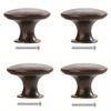 4 Pieces Of Vintage Cabinet Knobs, Antique Bronze Cabinet Door Handle Knobs, Drawer Handle Knobs With Screws For Home Furniture