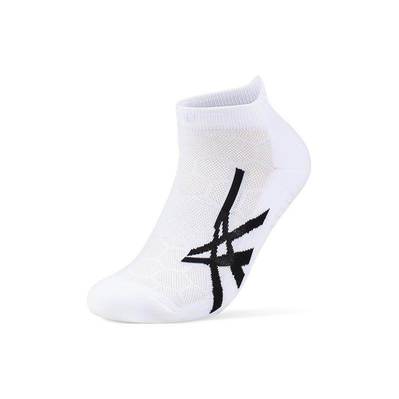 

Asics Comfortable Breathable Knitted Short Socks Unisex Socks White Black 3043A098-101 S