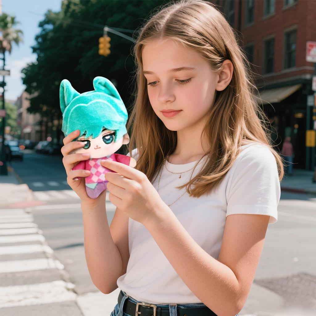 Plush Doll, Toy Gift, Cartoon , Children's Rag Doll, Children's Gift Pillow