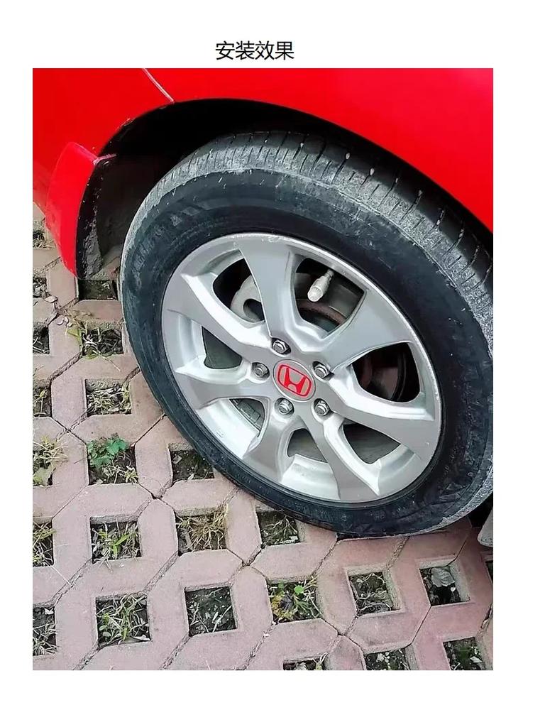 DJHQL1 4pcs 58mm 69mm Wheel Center Cap Logo Hub Cover Badge Emblem For Honda Civic City Accord Odyssey Spirior CRV Hrv Jazz CBR HR-V