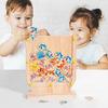 Shark Wooden Fun Dolphin Marine Creature Shape Logic Training Board Game