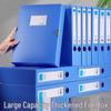 A4 Document Organizing Storage Box - Thickened Plastic Folder for Accounts & Contracts