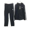 unused adidas training Long sleeve Zip hoodie Setup O black Mesh lining Men's Used