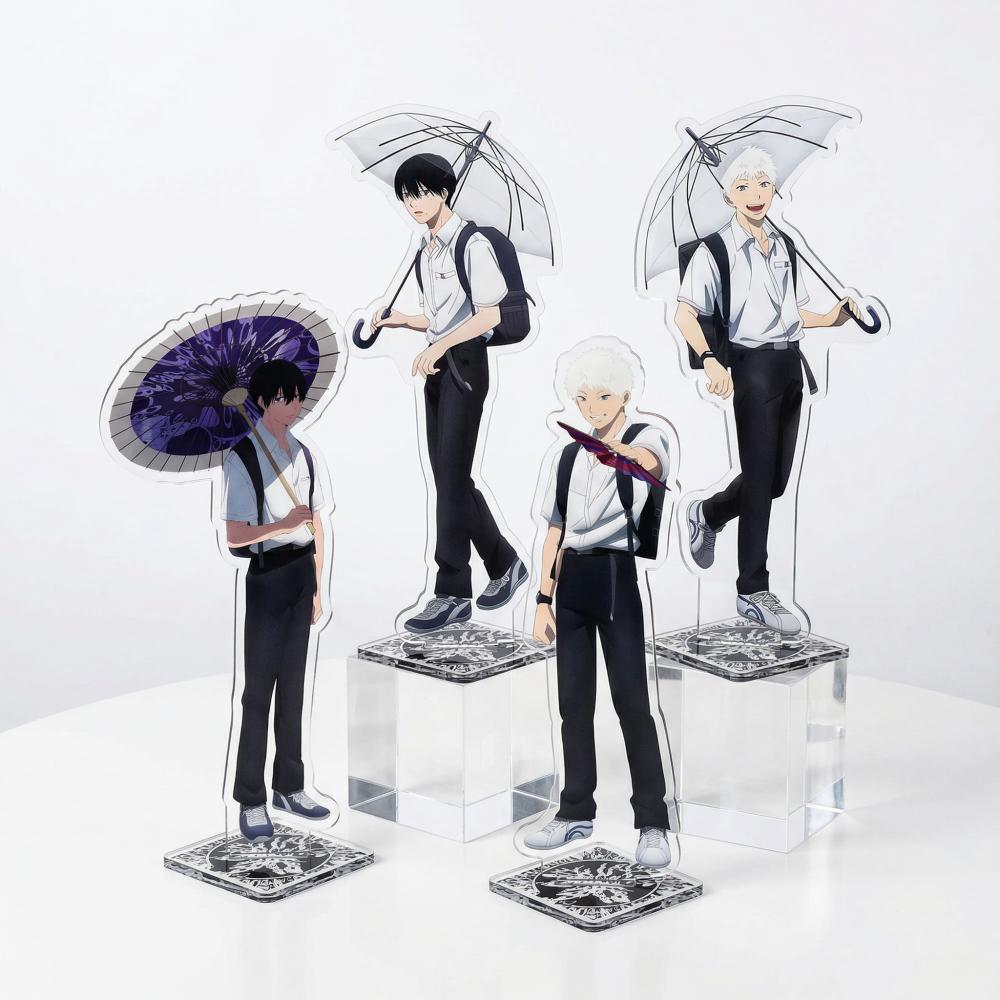 Anime The Summer Hikaru Died 15CM Acrylic Stand Figure Hikaru Indou Yoshiki Tsujinaka Desktop Ornament Collectible KEY Fans Gift