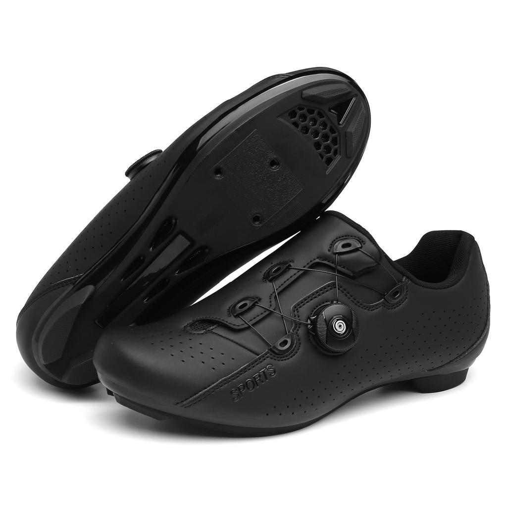 Summer and Autumn Outdoor Road Mountain Rubber Locked Bicycle Unlocked Hard Sole Spinning Shoes