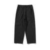 HISHANDER One Pleats Wide Easy Pants Black