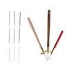 Reverse Embroidery French Embroidery Hooks Metal Hooks Embroidery Hook Set